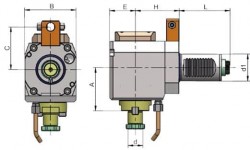 Eroğlu - Radyal Tahrikli Takım Tutucu Alın Kamalı Malafa DIN 6357,Referans Kamalı 80