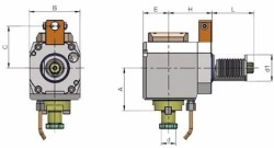 Eroğlu - Radyal Tahrikli Takım Tutucu Alın Kamalı Malafa DIN 6357,Referans Kamalı 90