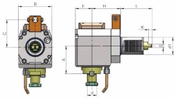 Eroğlu - Radyal Tahrikli Takım Tutucu Alın Kamalı Malafa DIN 6357,Referans Kamalı 93