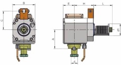 Eroğlu - Radyal Tahrikli Takım Tutucu Alın Kamalı Malafa DIN 6357,Referans Kamalı 97