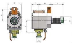 Eroğlu - Radyal Tahrikli Takım Tutucu Alın Kamalı Malafa DIN 6357,Referans Kamalı