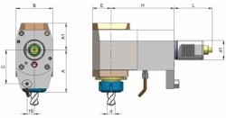 Eroğlu - Radyal Tahrikli Takım Tutucu Pens Başlığı DIN 6499 79