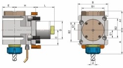 Eroğlu - Radyal Tahrikli Takım Tutucu Pens Başlığı DIN 6499 98