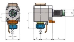 Eroğlu - Radyal Tahrikli Takım Tutucu Pens Başlığı DIN 6499,Referans Dayamalı 2