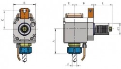 Eroğlu - Radyal Tahrikli Takım Tutucu Pens Başlığı DIN 6499,Referans Kamalı 108