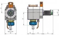 Eroğlu - Radyal Tahrikli Takım Tutucu Pens Başlığı DIN 6499,Referans Kamalı 109