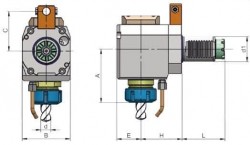 Eroğlu - Radyal Tahrikli Takım Tutucu Pens Başlığı DIN 6499,Referans Kamalı 110