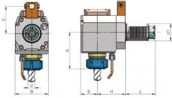 Eroğlu - Radyal Tahrikli Takım Tutucu Pens Başlığı DIN 6499,Referans Kamalı 111