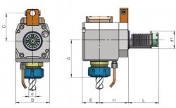 Eroğlu - Radyal Tahrikli Takım Tutucu Pens Başlığı DIN 6499,Referans Kamalı 113