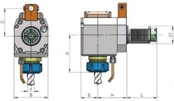 Eroğlu - Radyal Tahrikli Takım Tutucu Pens Başlığı DIN 6499,Referans Kamalı 115