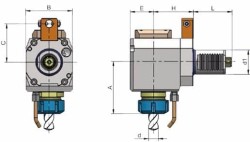 Eroğlu - Radyal Tahrikli Takım Tutucu Pens Başlığı DIN 6499,Referans Kamalı 120