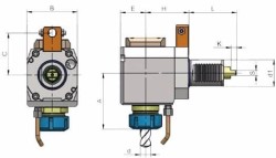 Eroğlu - Radyal Tahrikli Takım Tutucu Pens Başlığı DIN 6499,Referans Kamalı 124