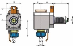 Eroğlu - Radyal Tahrikli Takım Tutucu Pens Başlığı DIN 6499,Referans Kamalı 125