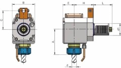 Eroğlu - Radyal Tahrikli Takım Tutucu Pens Başlığı DIN 6499,Referans Kamalı 126
