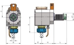 Eroğlu - Radyal Tahrikli Takım Tutucu Pens Başlığı DIN 6499,Referans Kamalı 13