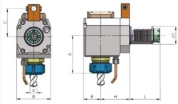 Eroğlu - Radyal Tahrikli Takım Tutucu Pens Başlığı DIN 6499,Referans Kamalı 14