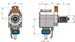 Eroğlu - Radyal Tahrikli Takım Tutucu Pens Başlığı DIN 6499,Referans Kamalı 19