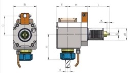 Eroğlu - Radyal Tahrikli Takım Tutucu Pens Başlığı DIN 6499,Referans Kamalı 24