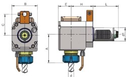Eroğlu - Radyal Tahrikli Takım Tutucu Pens Başlığı DIN 6499,Referans Kamalı 33