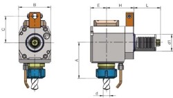 Eroğlu - Radyal Tahrikli Takım Tutucu Pens Başlığı DIN 6499,Referans Kamalı 35