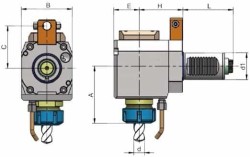 Eroğlu - Radyal Tahrikli Takım Tutucu Pens Başlığı DIN 6499,Referans Kamalı 38