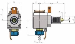 Eroğlu - Radyal Tahrikli Takım Tutucu Pens Başlığı DIN 6499,Referans Kamalı 42