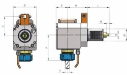 Eroğlu - Radyal Tahrikli Takım Tutucu Pens Başlığı DIN 6499,Referans Kamalı 45