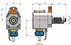 Eroğlu - Radyal Tahrikli Takım Tutucu Pens Başlığı DIN 6499,Referans Kamalı 46