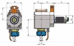 Eroğlu - Radyal Tahrikli Takım Tutucu Pens Başlığı DIN 6499,Referans Kamalı 51