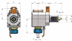 Eroğlu - Radyal Tahrikli Takım Tutucu Pens Başlığı DIN 6499,Referans Kamalı 69