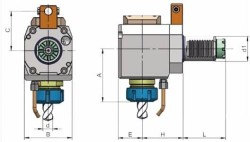 Eroğlu - Radyal Tahrikli Takım Tutucu Pens Başlığı DIN 6499,Referans Kamalı 72