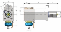 Eroğlu - Radyal Tahrikli Takım Tutucu Pens Başlığı DIN 6499,Referans Kamalı 79