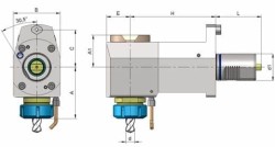 Eroğlu - Radyal Tahrikli Takım Tutucu Pens Başlığı DIN 6499,Referans Kamalı 81