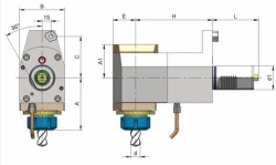Eroğlu - Radyal Tahrikli Takım Tutucu Pens Başlığı DIN 6499,Referans Kamalı 82