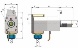 Eroğlu - Radyal Tahrikli Takım Tutucu Pens Başlığı DIN 6499,Referans Kamalı 83