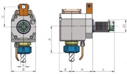 Eroğlu - Radyal Tahrikli Takım Tutucu Pens Başlığı DIN 6499,Referans Kamalı 9