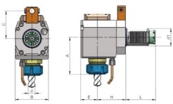 Eroğlu - Radyal Tahrikli Takım Tutucu Pens Başlığı DIN 6499,Referans Kamalı