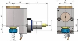 Eroğlu - Radyal Tahrikli Takım Tutucu Pens Başlığı Eksenden kaçık DIN 6499 112