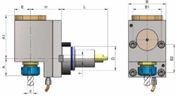 Eroğlu - Radyal Tahrikli Takım Tutucu Pens Başlığı Eksenden kaçık DIN 6499 40