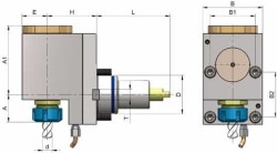 Eroğlu - Radyal Tahrikli Takım Tutucu Pens Başlığı Eksenden kaçık DIN 6499 43