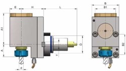 Eroğlu - Radyal Tahrikli Takım Tutucu Pens Başlığı Eksenden kaçık DIN 6499 44