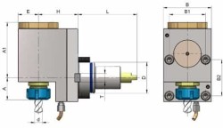 Eroğlu - Radyal Tahrikli Takım Tutucu Pens Başlığı Eksenden kaçık DIN 6499 46