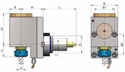 Eroğlu - Radyal Tahrikli Takım Tutucu Pens Başlığı Eksenden kaçık DIN 6499 47