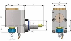 Eroğlu - Radyal Tahrikli Takım Tutucu Pens Başlığı Eksenden kaçık DIN 6499 66