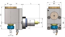 Eroğlu - Radyal Tahrikli Takım Tutucu Pens Başlığı Eksenden kaçık DIN 6499 9