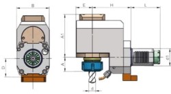 Eroğlu - Radyal Tahrikli Takım Tutucu Pens Başlığı Eksenden kaçık DIN 6499,Referans Dayamalı 2