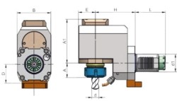 Eroğlu - Radyal Tahrikli Takım Tutucu Pens Başlığı Eksenden kaçık DIN 6499,Referans Dayamalı