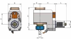 Eroğlu - Radyal Tahrikli Takım Tutucu Pens Başlığı Eksenden kaçık DIN 6499,Referans Kamalı 101