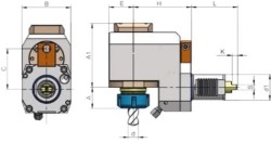 Eroğlu - Radyal Tahrikli Takım Tutucu Pens Başlığı Eksenden kaçık DIN 6499,Referans Kamalı 11