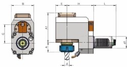 Eroğlu - Radyal Tahrikli Takım Tutucu Pens Başlığı Eksenden kaçık DIN 6499,Referans Kamalı 111